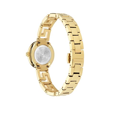 Versace Greca Goddess Women Round Dial Quartz Analog Watch.